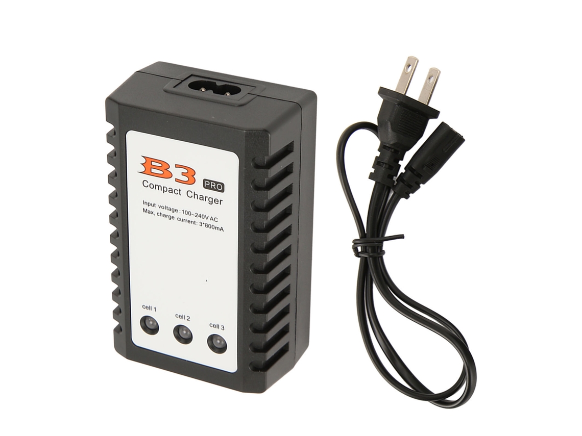 Cargador de Baterías AQUAFORGE de 7.4v y 11.1v para Drones y Aviones RC