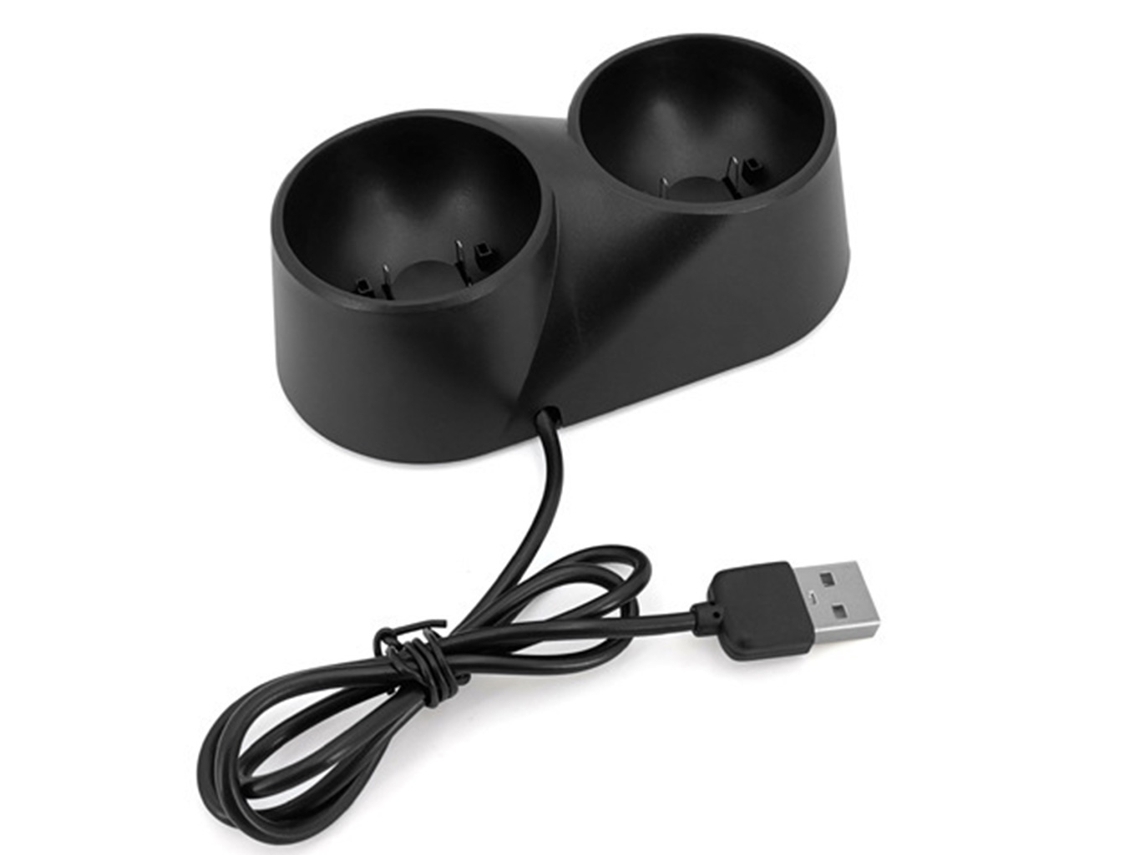 Base De Carregamento Dupla Para Controles Psvr Vr Move E Acessórios