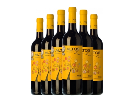 Vinho ALTOS DE RIOJA Tempranillo Rioja Crianza (0.75 L - 6 Unidades)