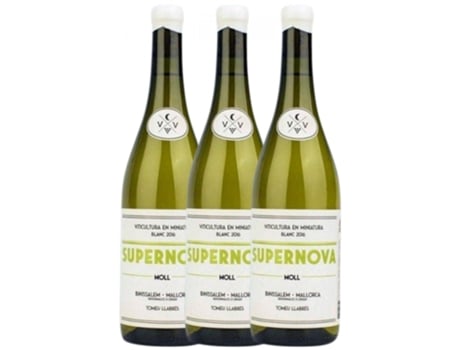 Vinho Brancos CA'N VERDURA Ca'N Verdura Supernova Moll Vi De La Terra De Mallorca Crianza (0.75 L - 3 unidades)