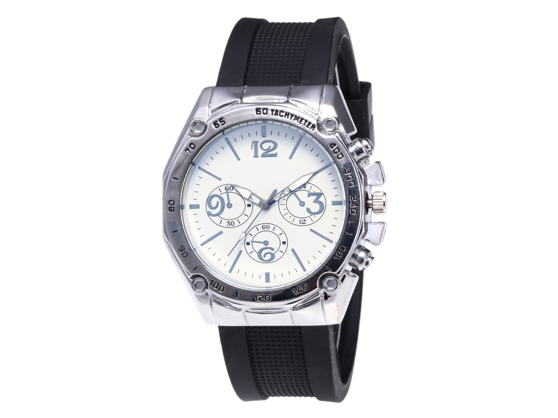 Relógio de quartzo casual unissex Zhoulianfa com pulseira de silicone Zlf0455-d