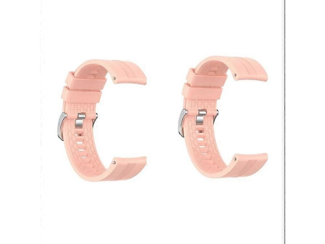 X Pulseiras De Relógio De Silicone De Substituição Para Xiaomi Mibro Air Olysi Shop (rosa)