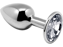 Mini Plug Anal ALIVE de Metal (Tamanho: L - Prata)