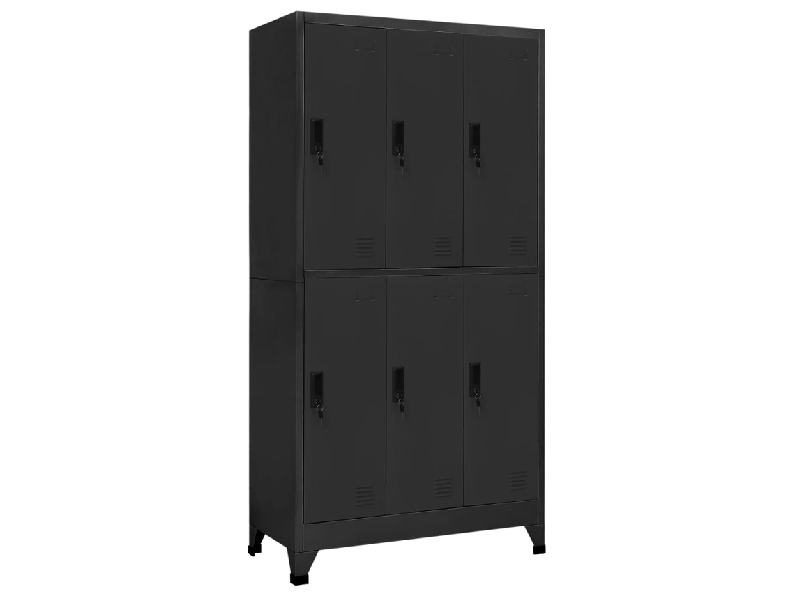 Vidaxl Cacifo Aço 90x45x180 Cm Antracite
