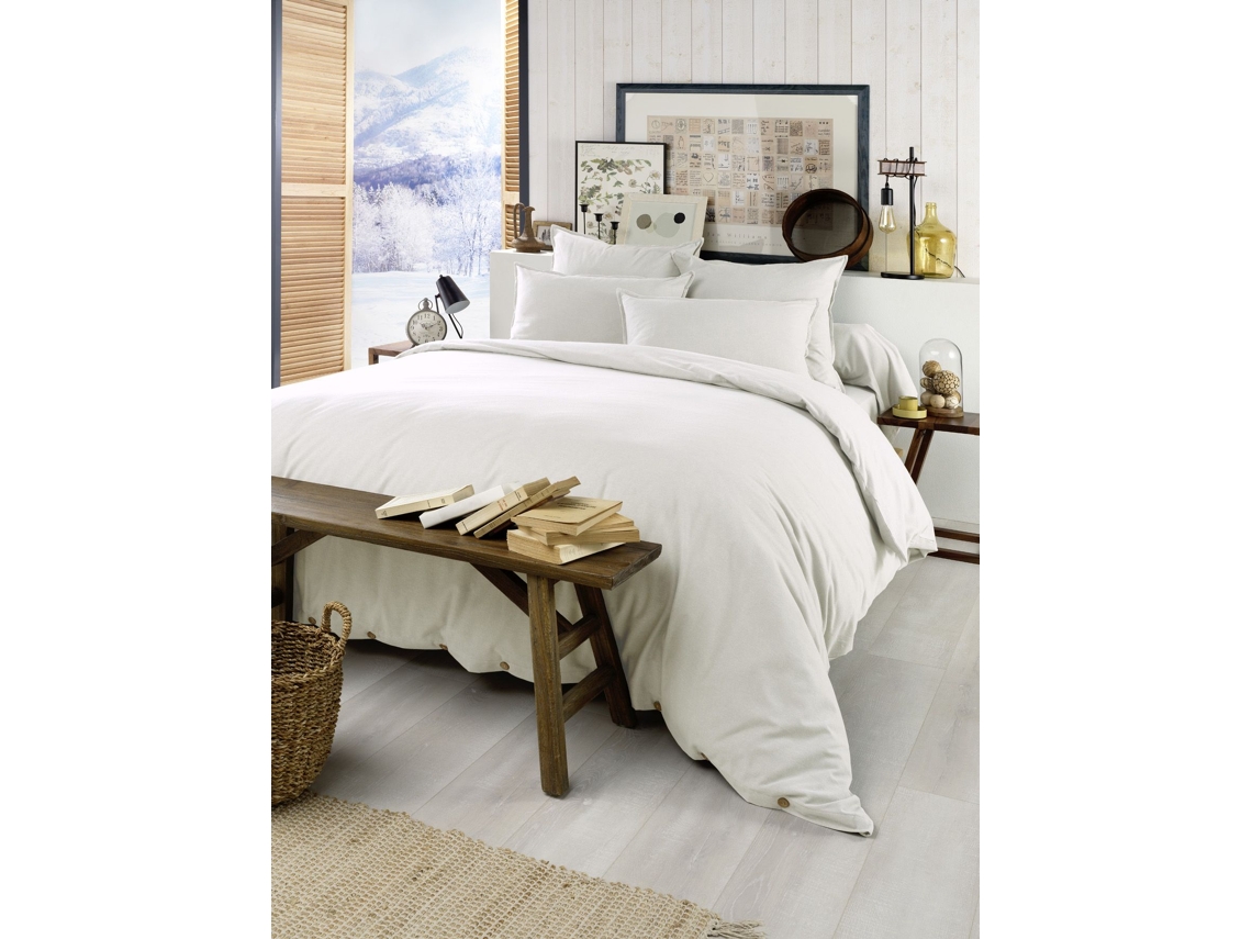 Capa de Edredom 260 X 240 Cm Candice Neige Leffet Papillon