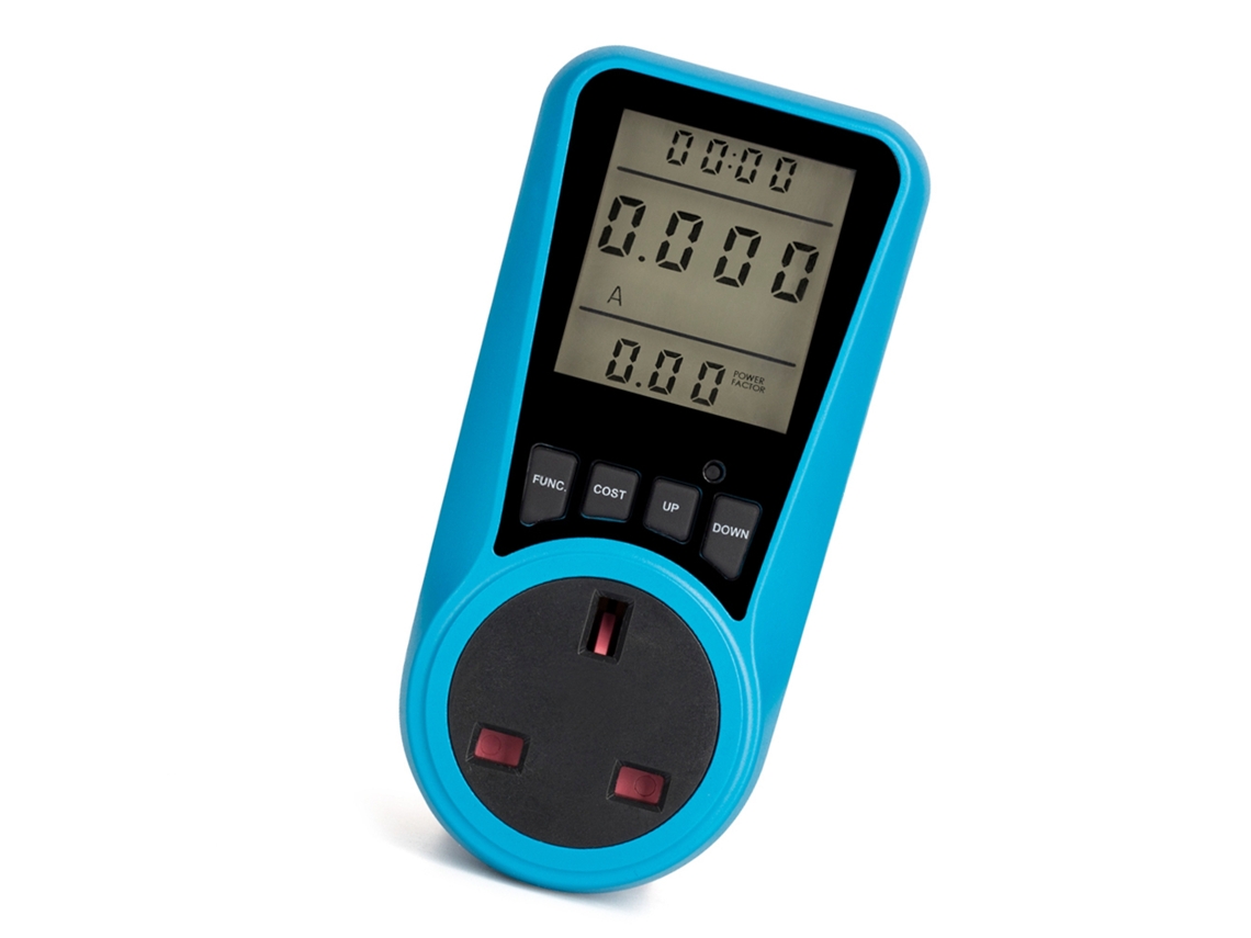 Laxiscreed Tomada Inteligente Com Monitor De Consumo E Tela Grande Para Gestão De Energia