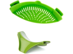 Escorredor De Silicone De Encaixe Para Panelas, Tamanho Universal Material Resistente Ao Calor