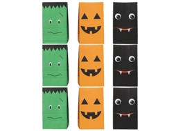 30 Unidades de Bolsas de Armazenamento de Halloween para Presentes de Halloween ALLINLESS