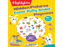 Livro Easter Hidden Pictures Puffy Sticker Playscenes de Astra Publishing House (Inglês)