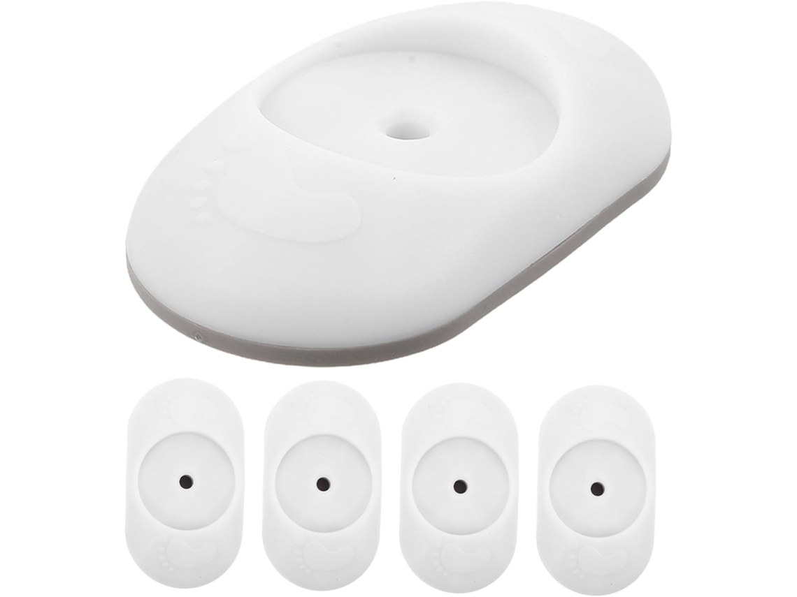 Minkissy Conjunto De 5 Peças Acessórios Proteção Parede Para Portões Segurança, Fáceis De Instalar