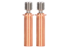 2pcs Bocal de Garganta Isolamento Térmico Bimetálico M6 Heatbreak para Impressora 3d, CR 6 Se