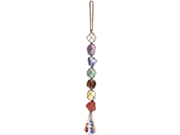 Adorno Colgante De Cristales 7 Chakras Para Ventana Coche Hogar Decoración Feng Shui Yoga Meditación
