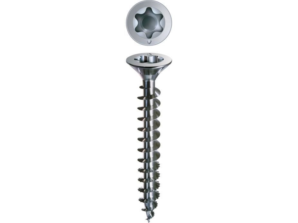 Wirox Parafuso Universal Cabeça Escareada Tx T-Star SPAX 4 5X35Mm 1910104503