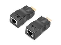 Aetheria alongador de Interface Multimídia Hd para Rj45 30m 1080p Conversor de Cabo de Rede para Tv Hd Caixa Descodificadora
