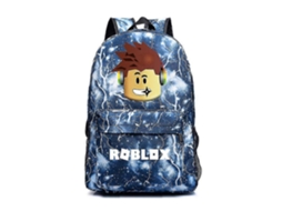 Mochila Infantil Unissex Roblox Para Estudantes - Tamanho G