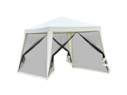 Toldo de Jardim 3x3m com 4 Laterais Mosquiteiro BTFORUS
