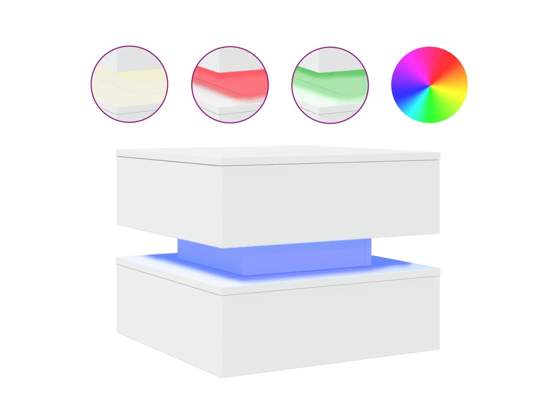 Coffee Table, Coffee Tables Vidaxl Branco Madeira Processada (n/a)