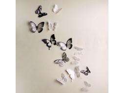 Adesivos De Parede Borboleta 3d 18pcs Decoração Infantil