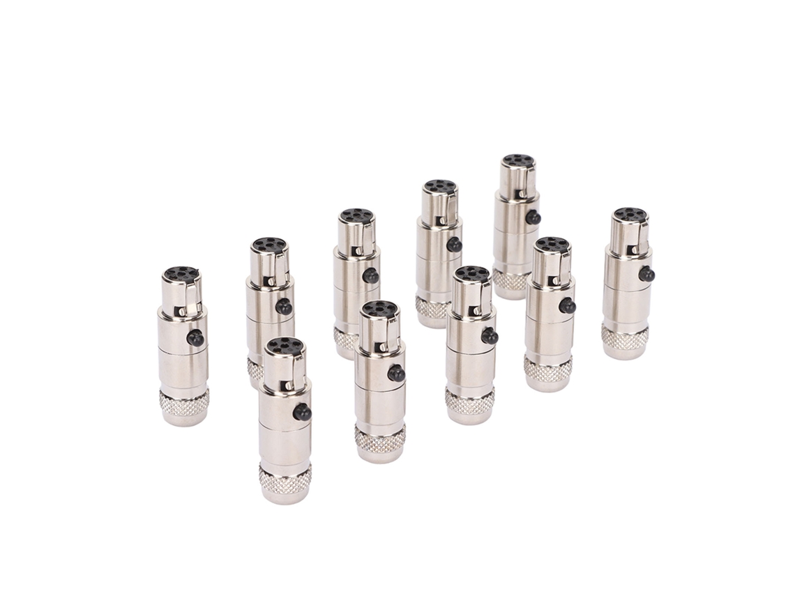 Conector Mini Xlr 5 Pinos LAXISCREED 10 Unidades