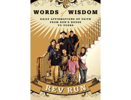 Livro words of wisdom de reverend run (inglês)