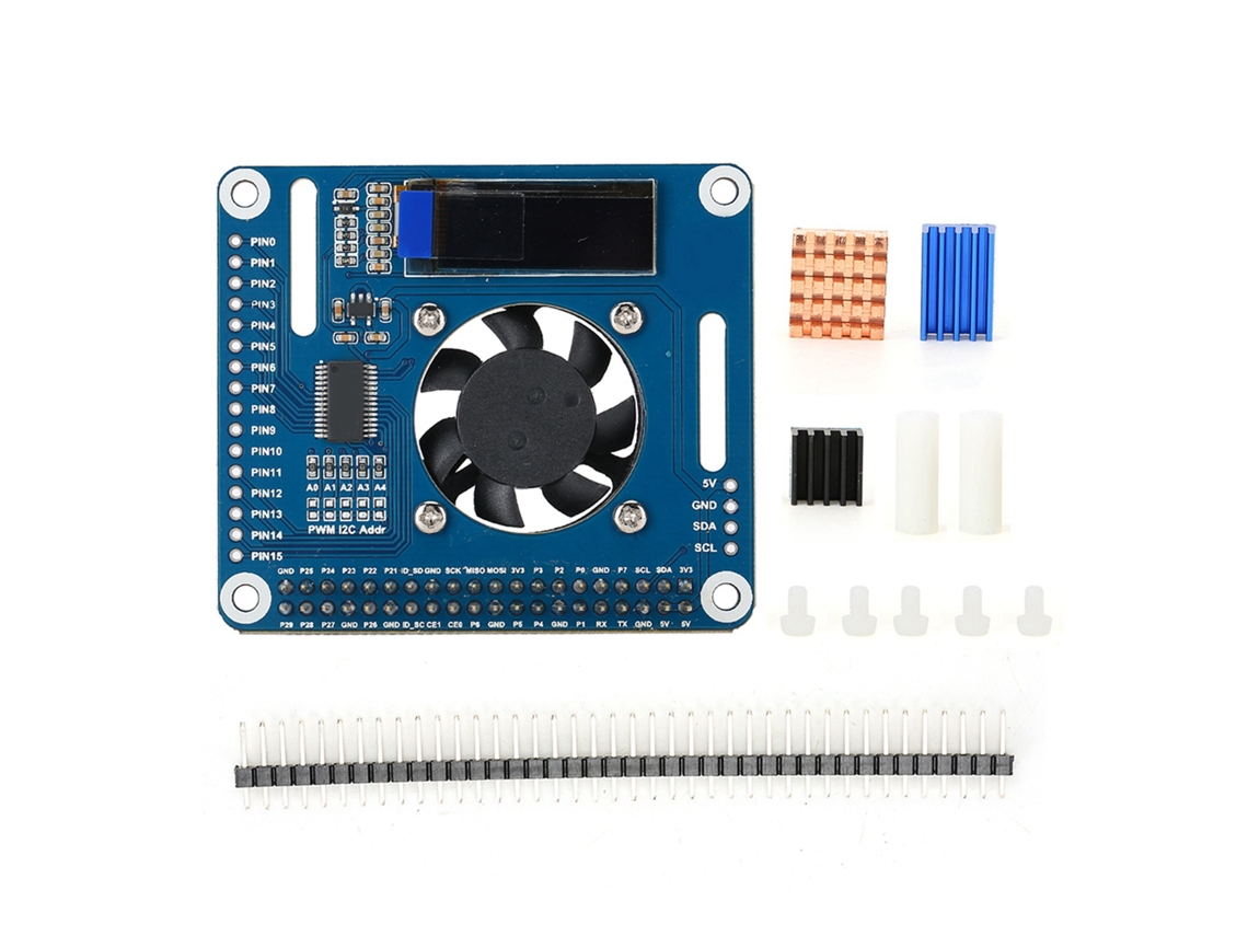 Cooler Pwm Inteligente LAXISCREED para Rpi 4b