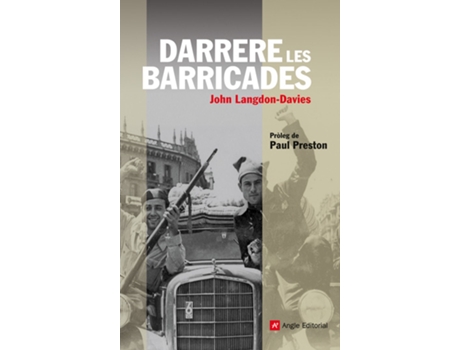 Livro Darrere Les Barricades de John Langdon-Davies (Catalão)