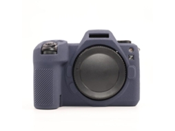 Capa Protetora de Silicone Macio com Textura de Lichia para Nikon Z6iii Azul Escuro XIAOMOYU