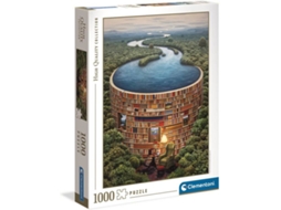 Puzzle 2D CLEMENTONI Bibliodame (Idade Mínima: 10 - 1000 Peças)