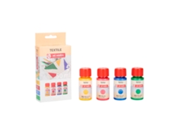 Conjunto Art Creation 4X50Ml Textil Pérola