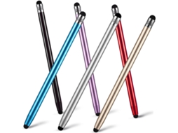 Conjunto de 6 Canetas Stylus de Ponta Dupla para Telas Sensíveis Ao Toque, Caneta Capacitiva de Alta Precisão. SFUSHOS