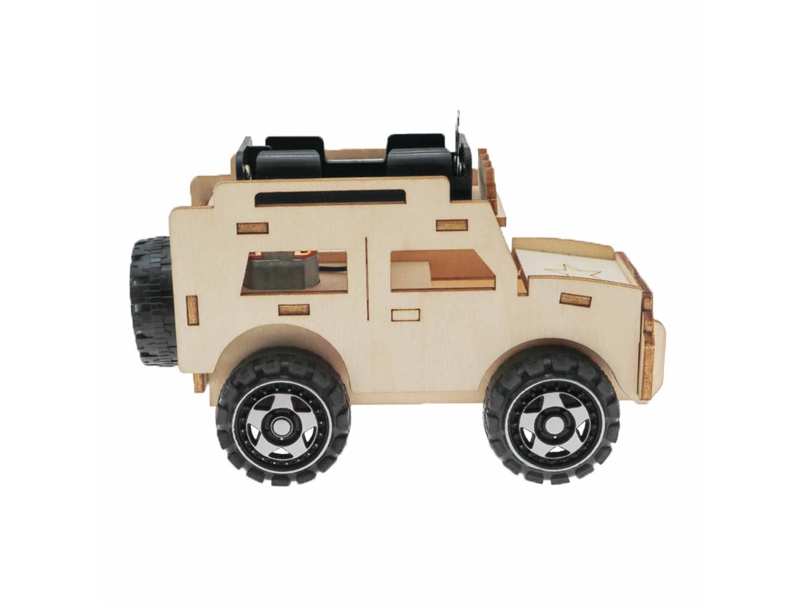 Kit de Quebra cabeça de Madeira 3d Carro Diy | S/MARCA