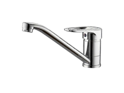 Faucete Ledeme Cozinha Puxador Bico Giratório Single Handle