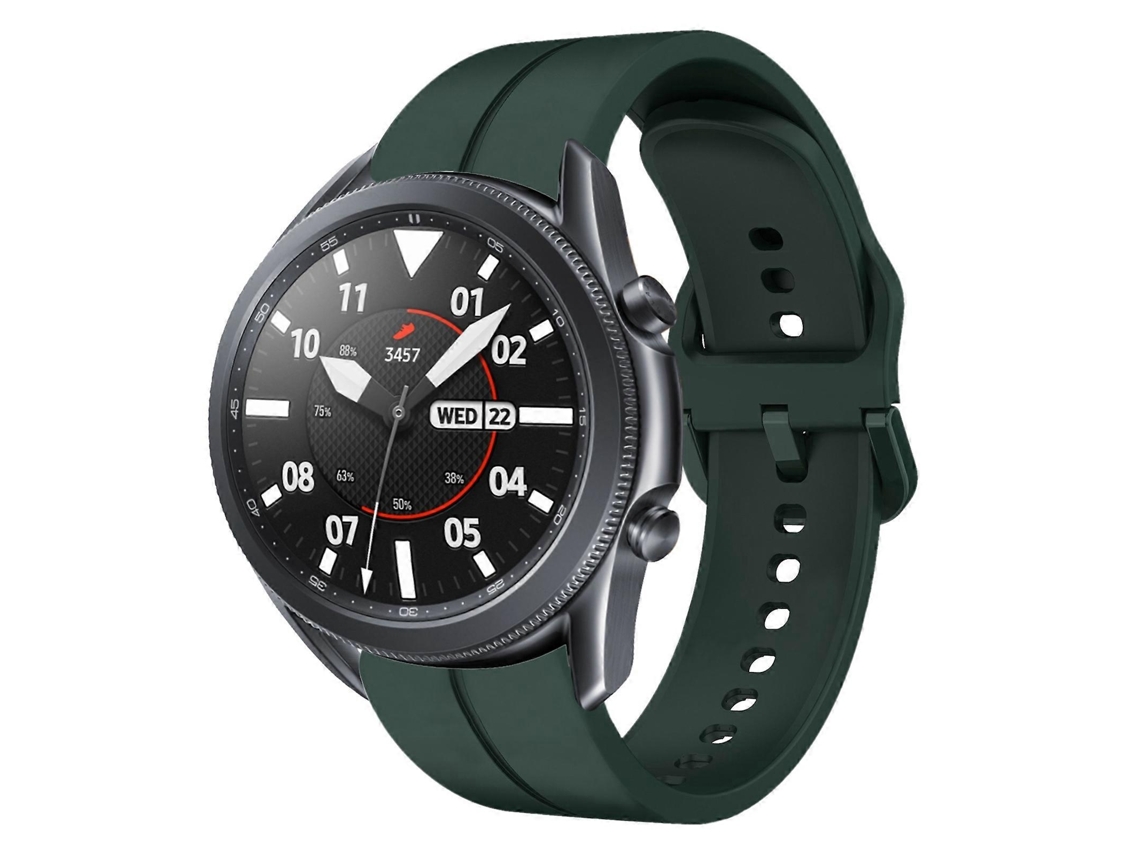 Pulseira De Silicone Em Formato De Laço Para Samsung Galaxy Watch3 (45 Mm X 22 Mm)
