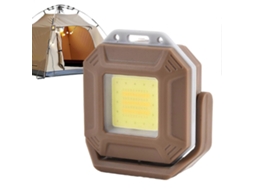 Lanterna De Acampamento Recarregável, Lanterna Usb Multifuncional, Brilhante, À Prova Dágua, Multiuso Para Casa, Oficina, Barco, Cáqui Olysi Shop
