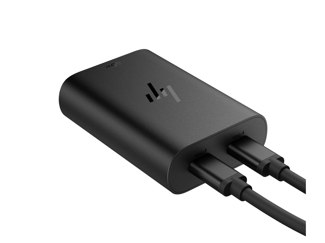 Carregador De Notebook Usb C 65 W Gan Hp