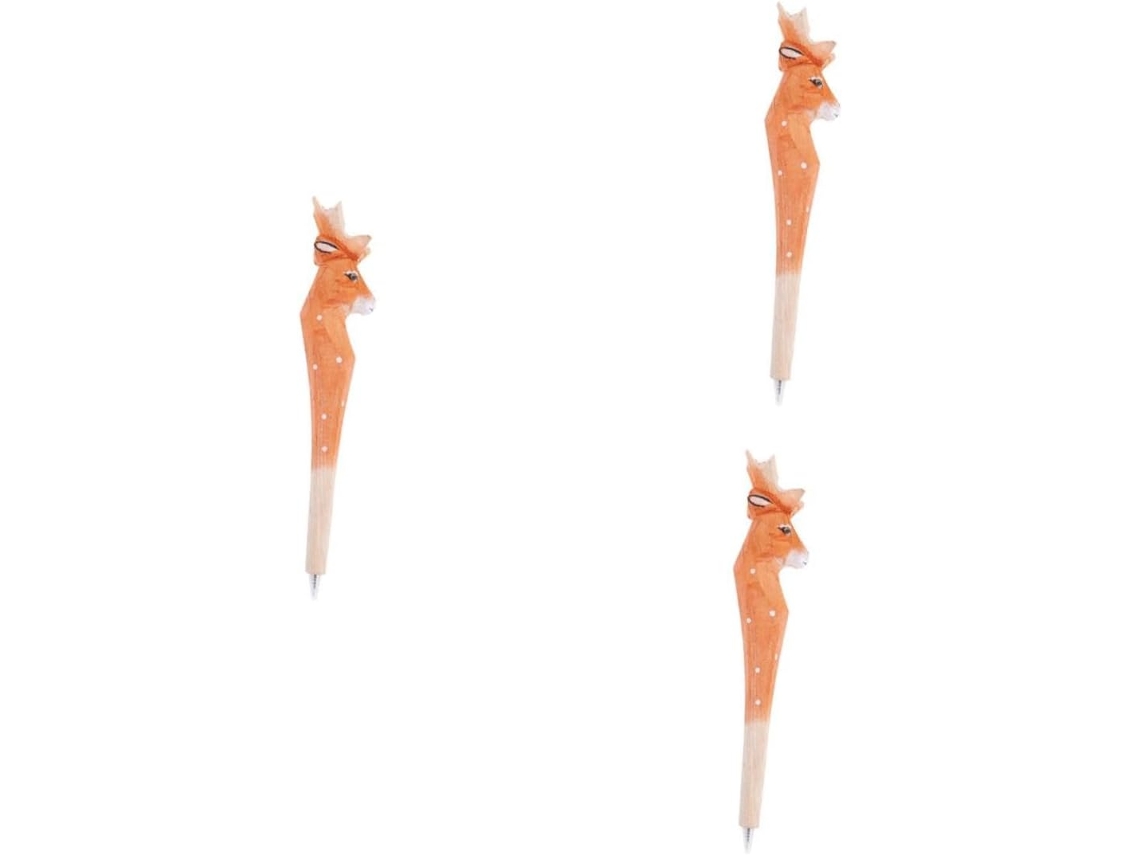 Nuobesty Conjunto De 3 Canetas Gel Criativas Para Esculpir Madeira,