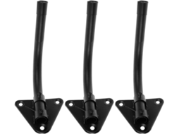 Conjunto De 3 Suportes De Parede Para Uso Durante As Férias De Verão E Base Triangular De Ferro Com