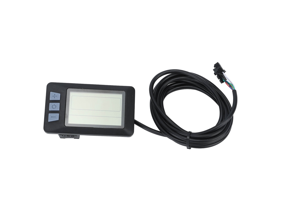 Tela LCD para Bicicleta Elétrica e Patinete 24v 36v 48v S/MARCA