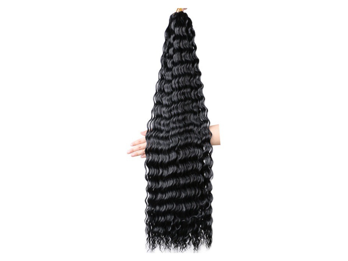 Tranças De Crochê De Cabelo Sintético Transformação De Estilo Model Inf