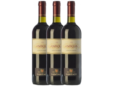 Vinho SANTADI Santadi Antigua Monica Monica Di Sardegna (0.75 L - 3 unidades)