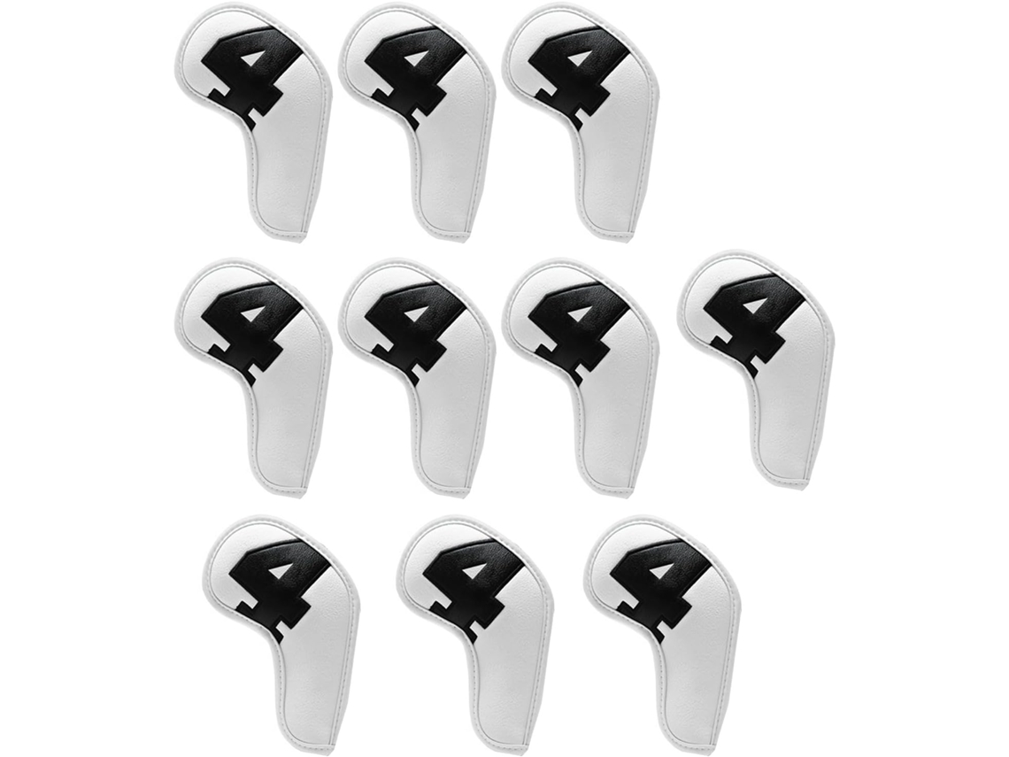 Lote de 10 Couvre têtes Golf em Couro Pu Épais SFUSHOS