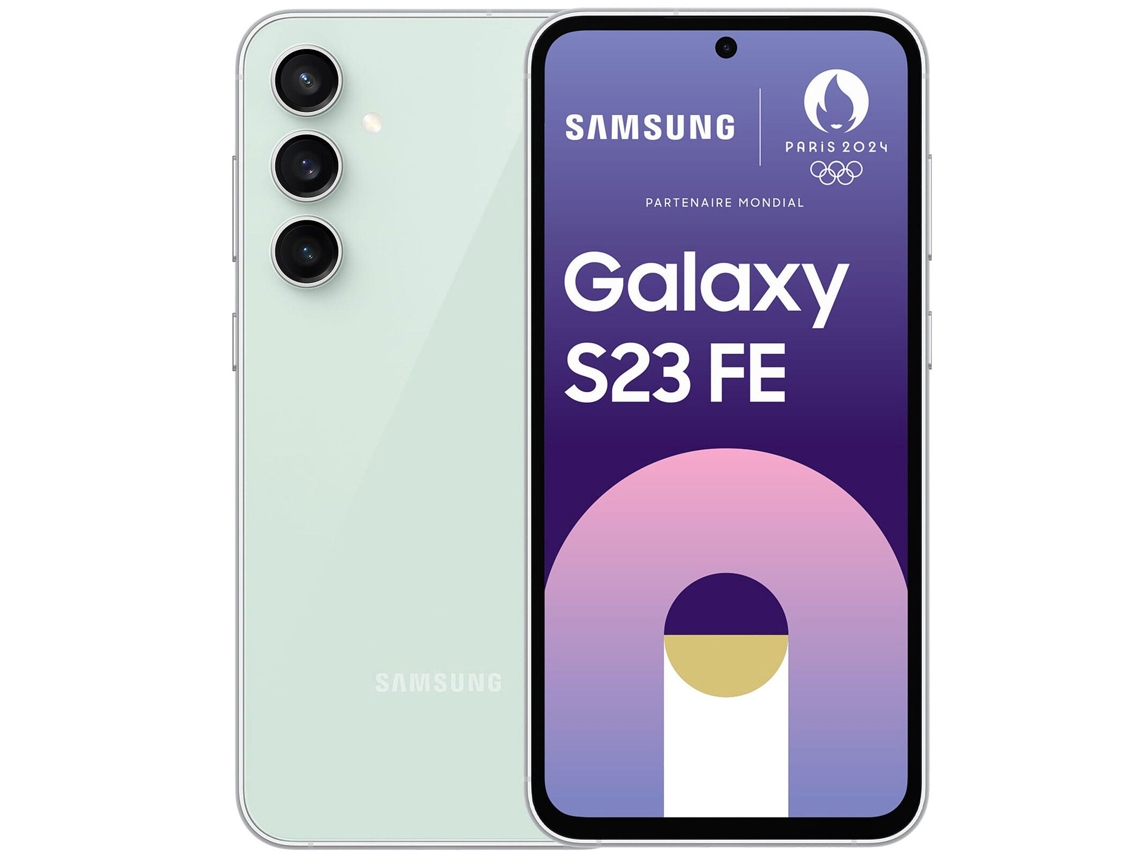 Smartphone SAMSUNG Galaxy S23 Fe Dual Sim (Recondicionado Como Novo - 128 GB - Verde)