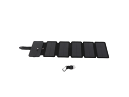Painel Solar Portátil Plegável 5v 1a com Bússola Camping