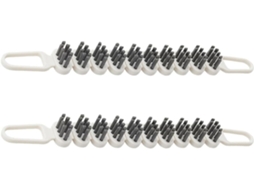 Escova De Limpeza Flexível Pequena E Limpa Operitacx, 2 Peças, Escova Para Frestas E Metal, Multiuso, Pp E Pe, Para Casa