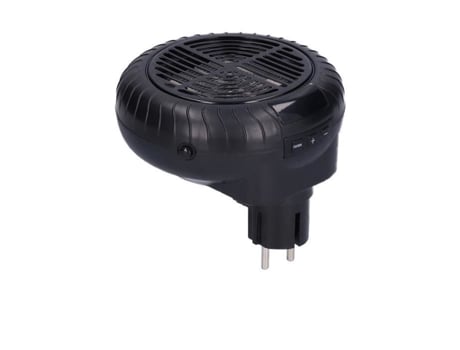 Akozon Aquecedor para casa Mini Aquecedor pequeno formato redondo montado na parede Aquecedor elétrico para home office plugue UE AKOZON