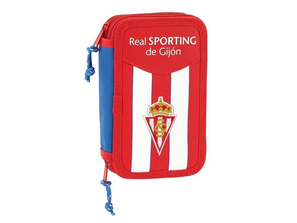 Estojo Duplo SPORTING DE GIJÓN GIJON (12.5x19.5x4cm)
