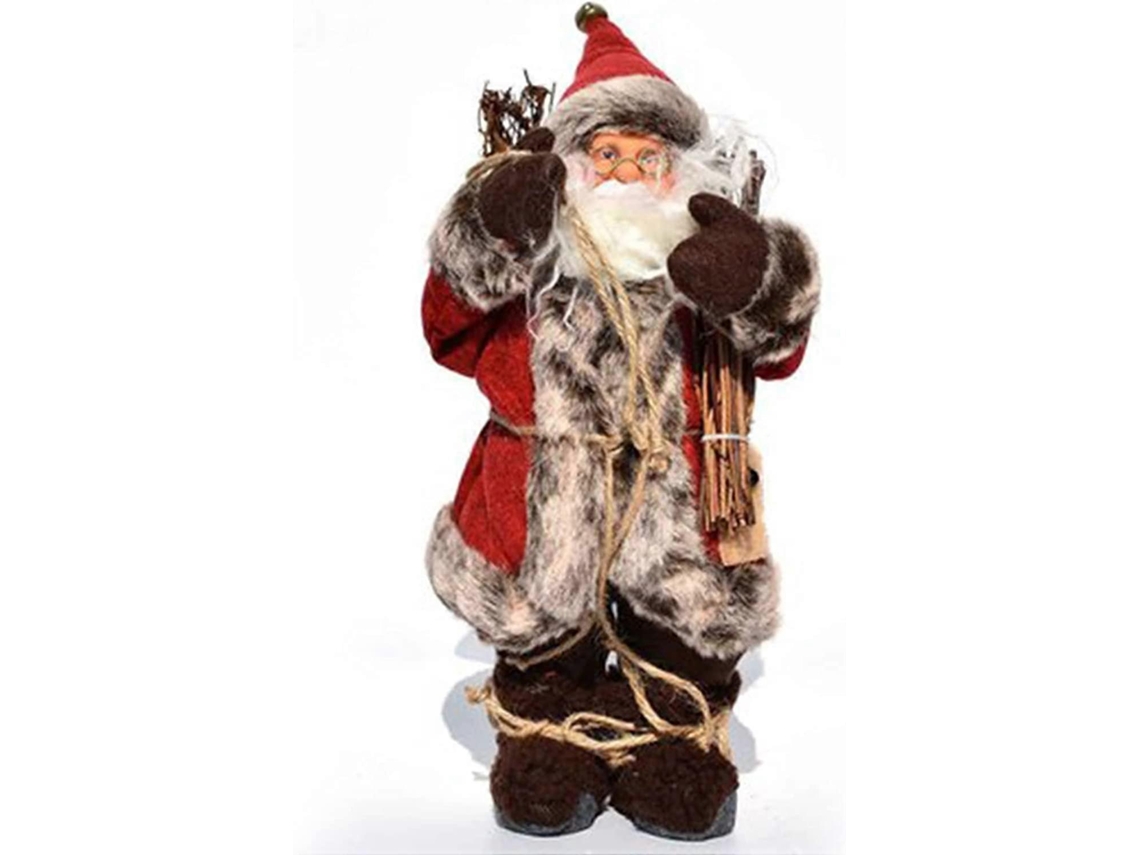 Rebe muñeco de Papá Noel Figura de Decoração de Natal para Casa e Festa