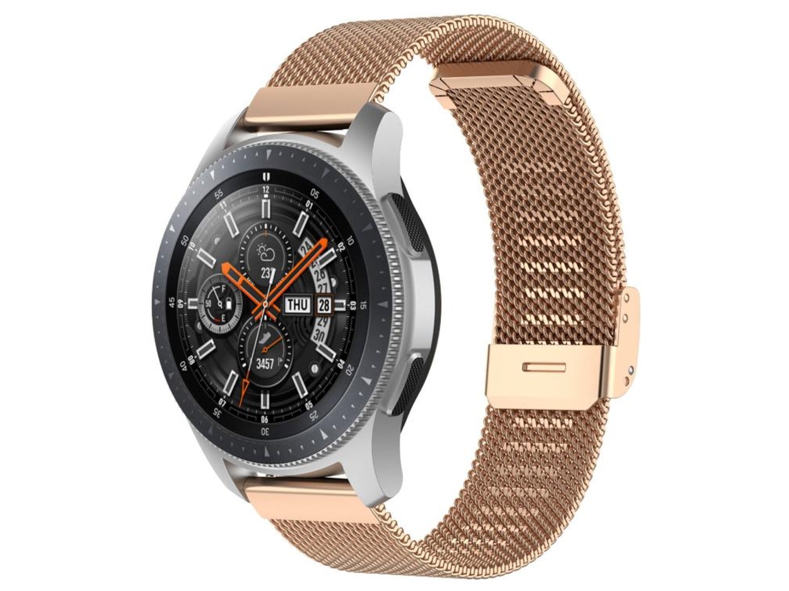 Bracelete Silicone com Fivela Colorida Ranhurada para Samsung Galaxy Watch 6 (40mm/44mm) Wine Red XIAOMOYU