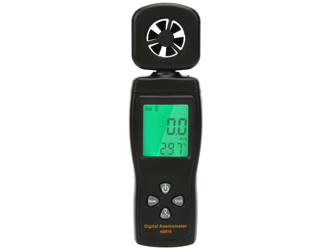 Anemômetro Digital Ar816+ Lcd Handheld S/MARCA