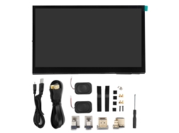 Monitor De Tela Touch Ips De 7 Polegadas Com Hdmi, Alto-falante Para Raspberry Pi Win10/8/7
